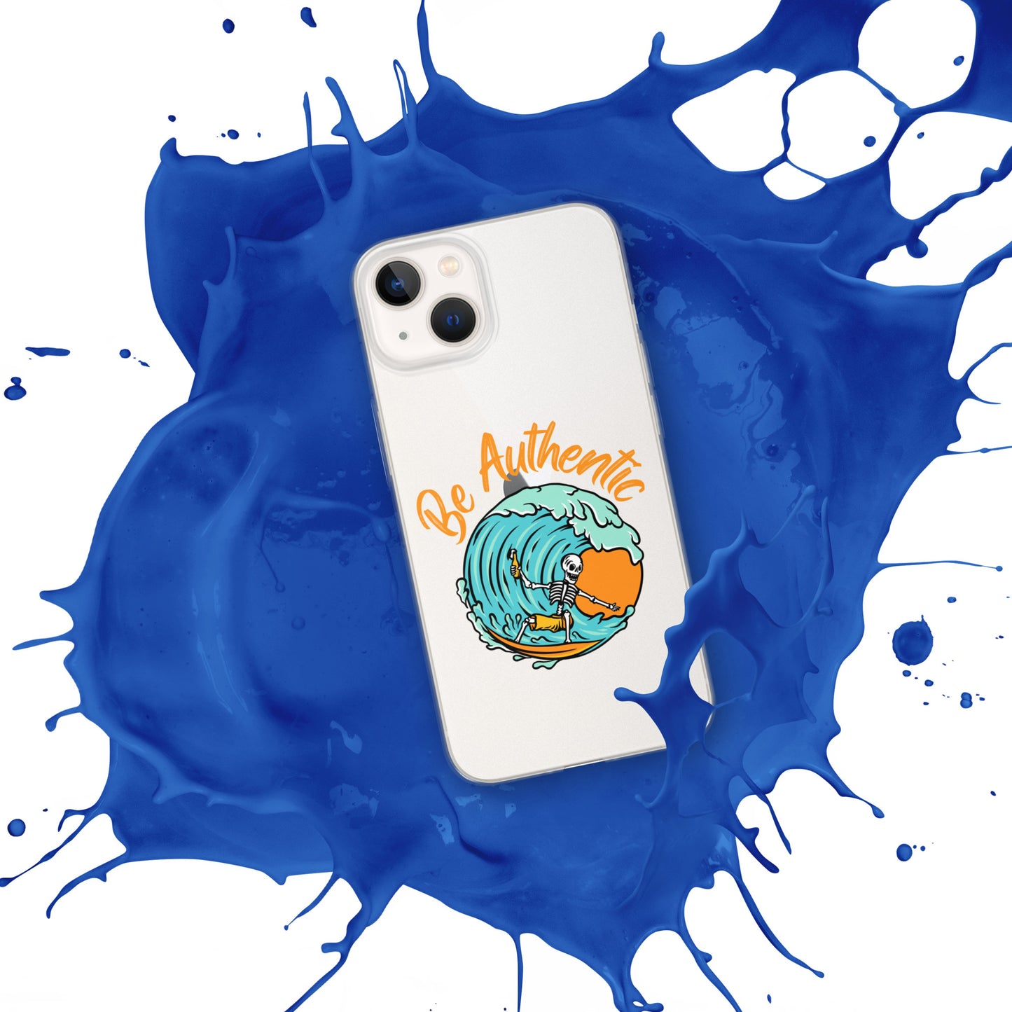 Be Authentic Clear Case for iPhone®