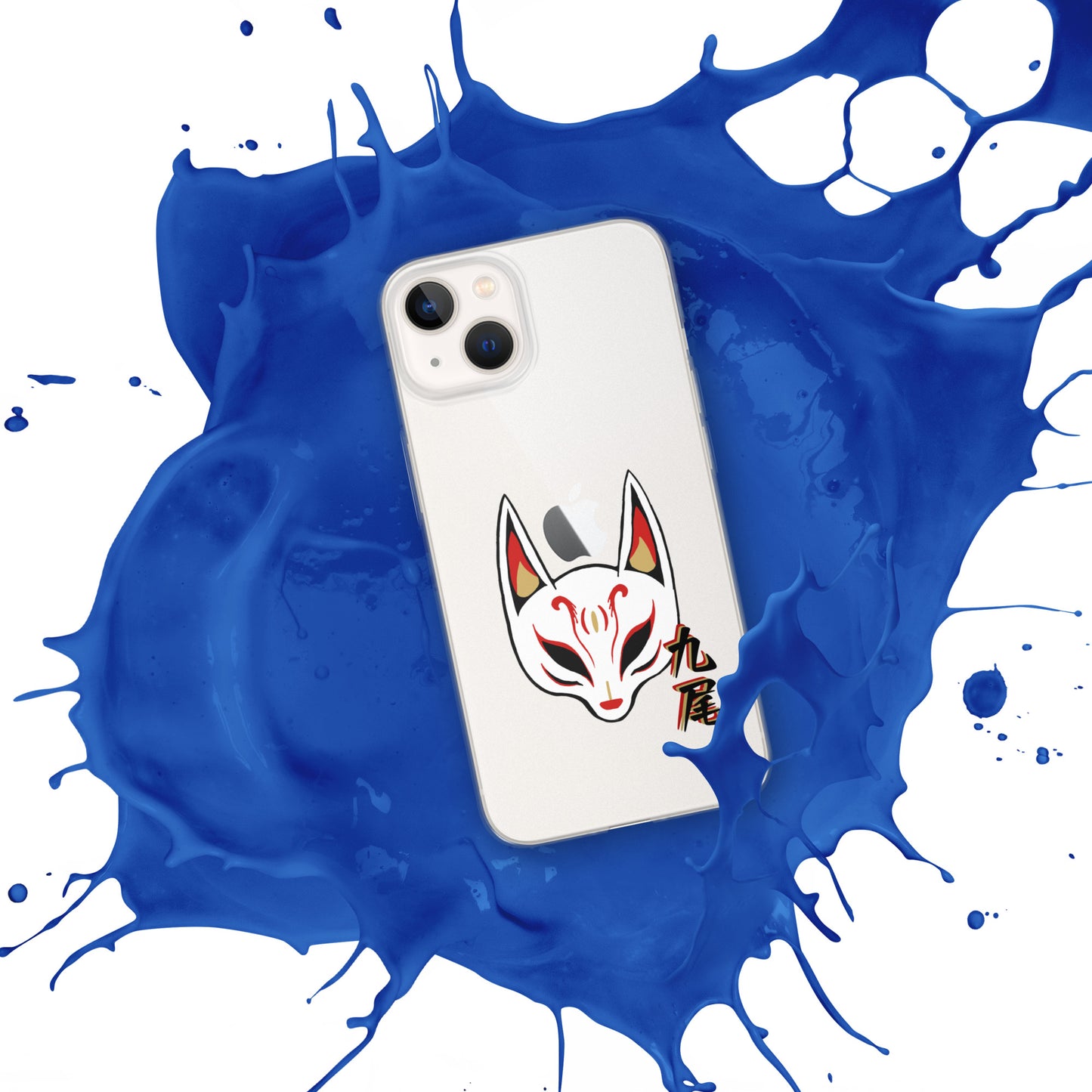 Nine Tails Japanese Anime Clear Case for iPhone®