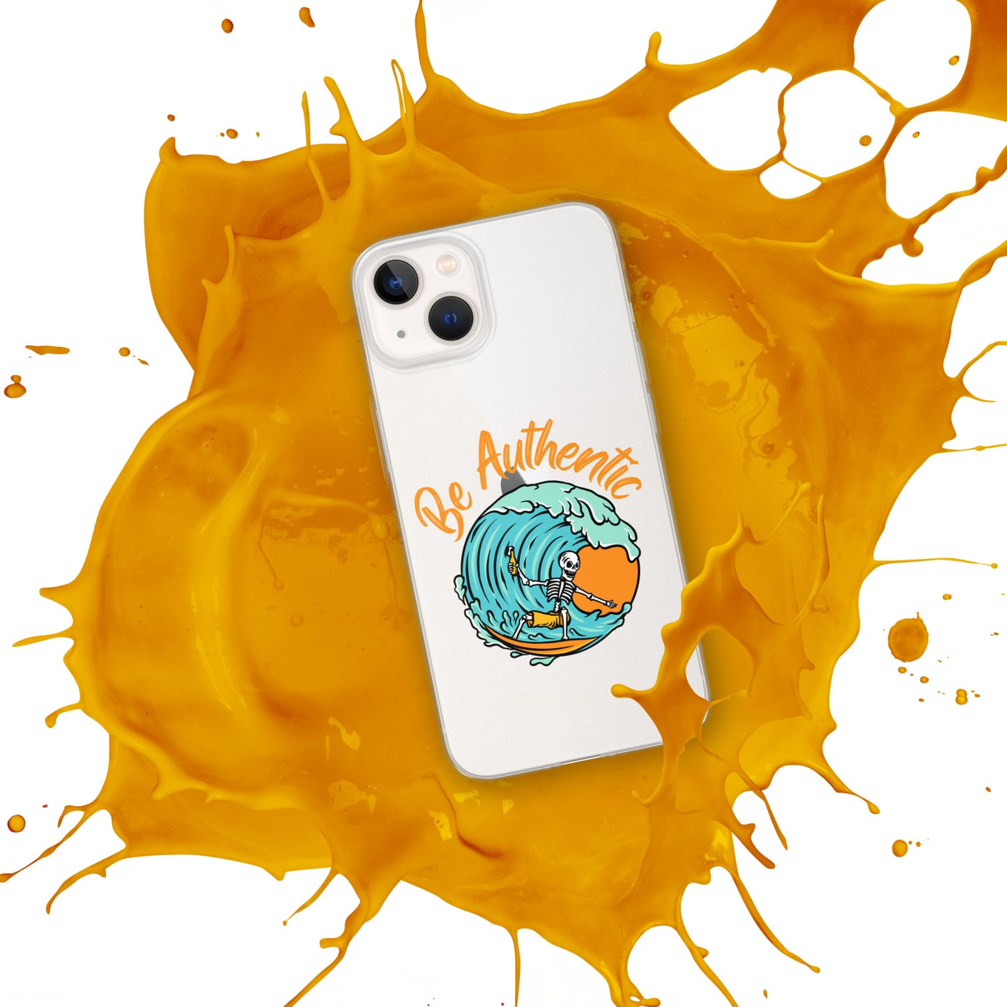 Be Authentic Clear Case for iPhone®
