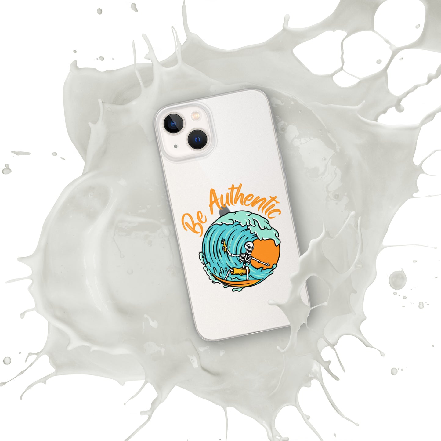 Be Authentic Clear Case for iPhone®