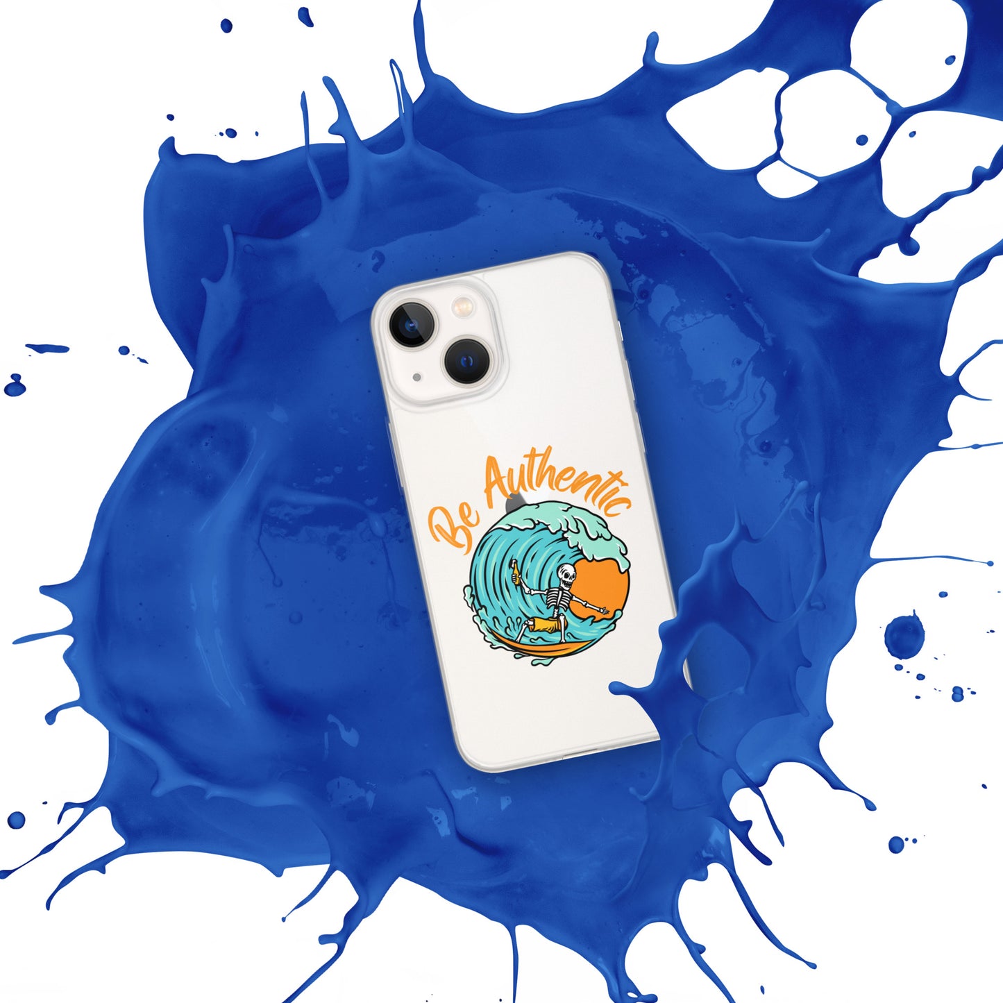 Be Authentic Clear Case for iPhone®