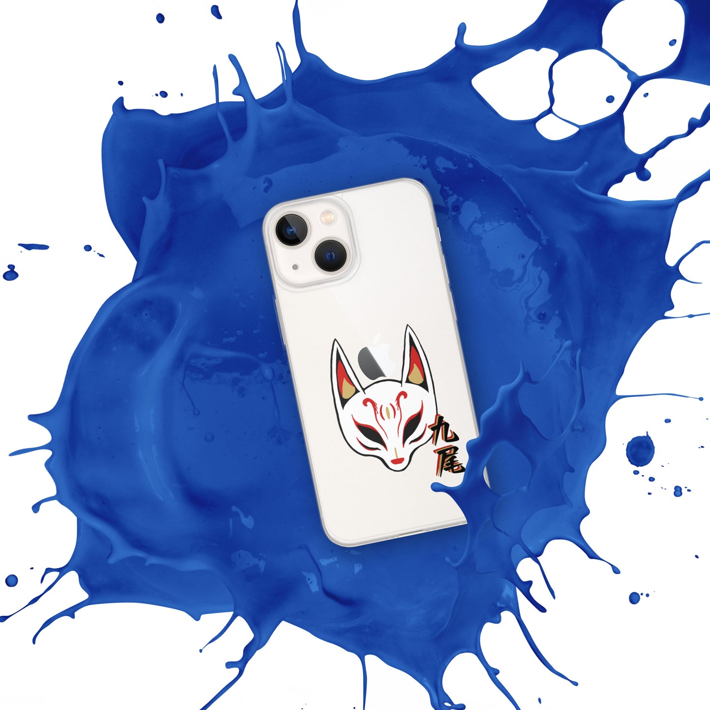 Nine Tails Japanese Anime Clear Case for iPhone®