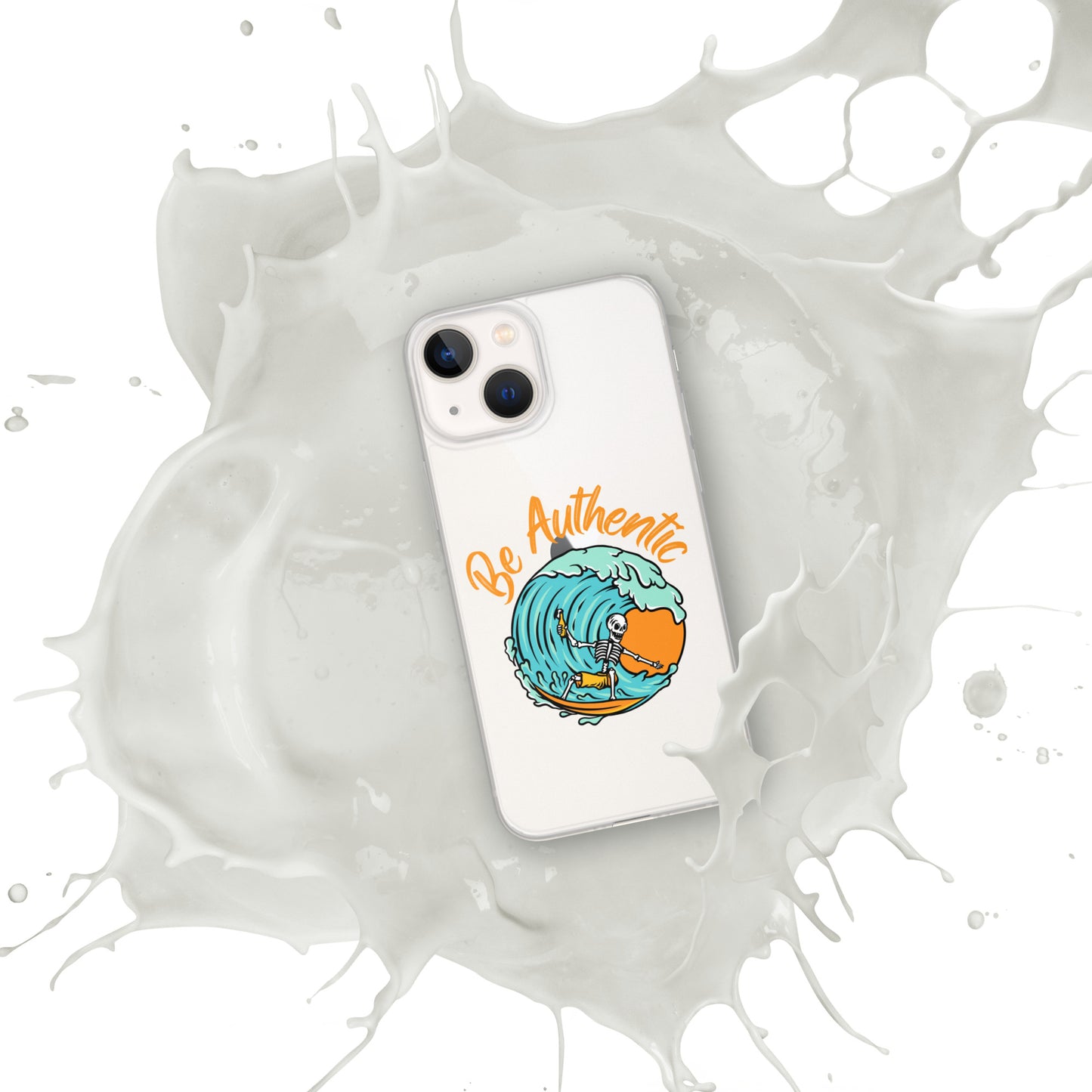 Be Authentic Clear Case for iPhone®