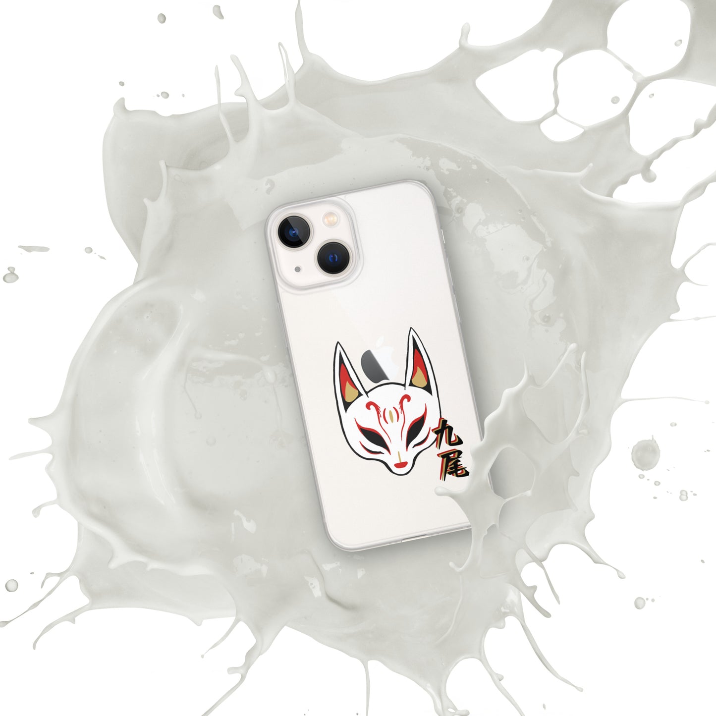 Nine Tails Japanese Anime Clear Case for iPhone®