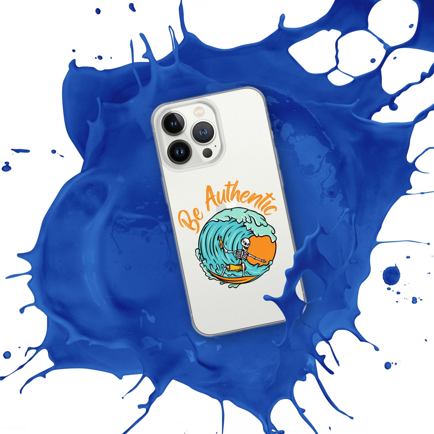Be Authentic Clear Case for iPhone®