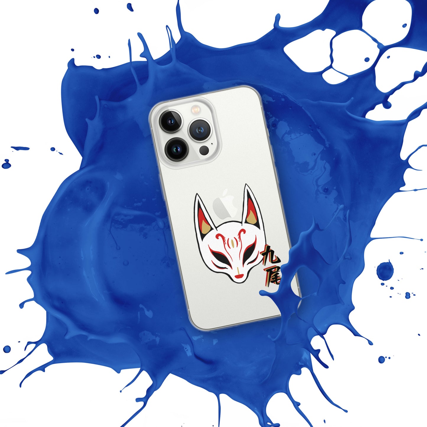 Nine Tails Japanese Anime Clear Case for iPhone®