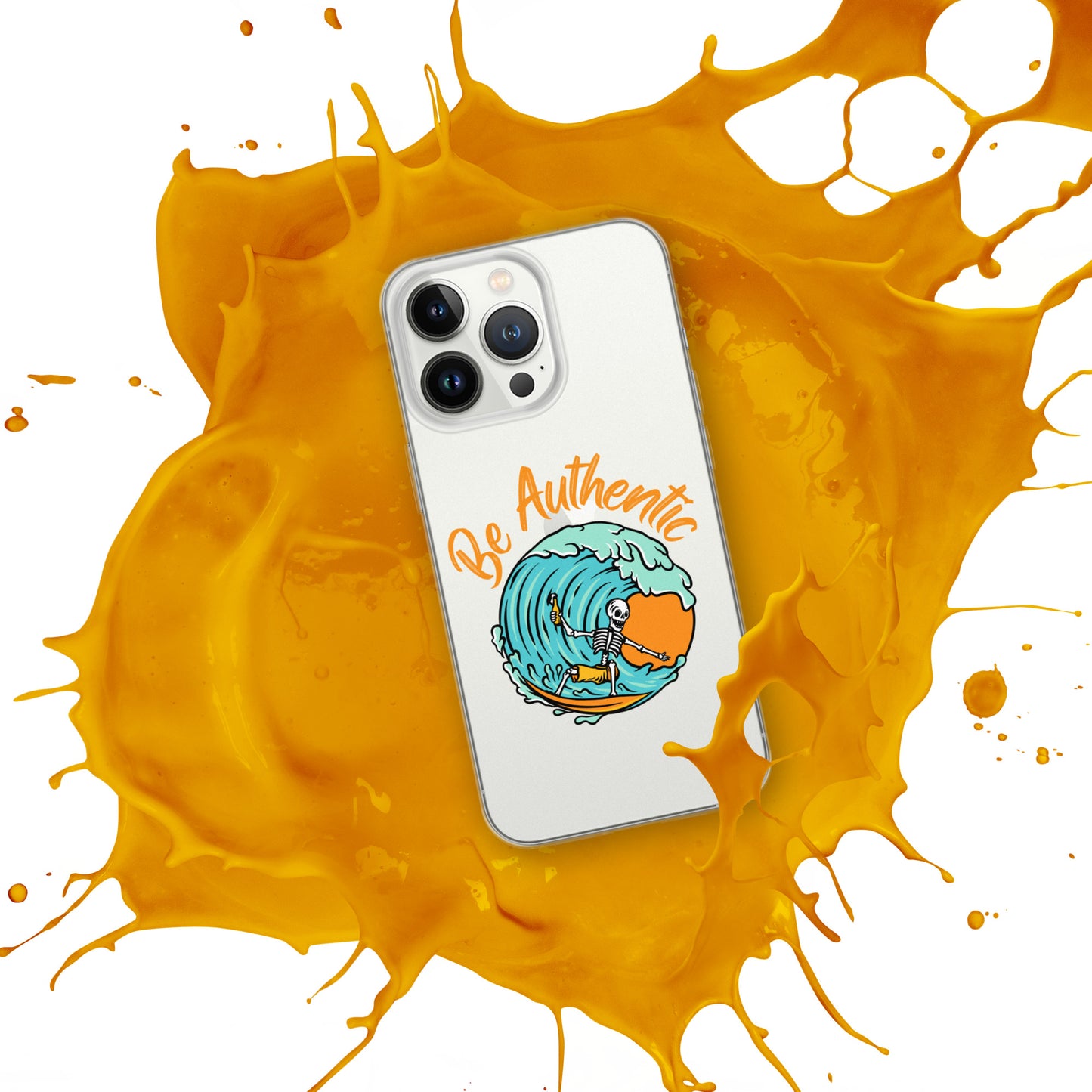 Be Authentic Clear Case for iPhone®
