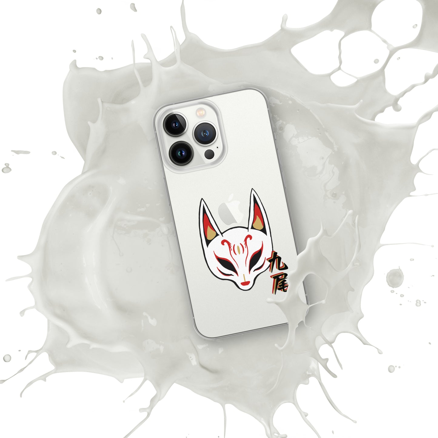 Nine Tails Japanese Anime Clear Case for iPhone®