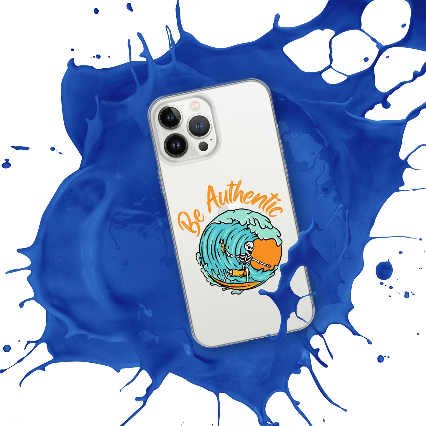 Be Authentic Clear Case for iPhone®