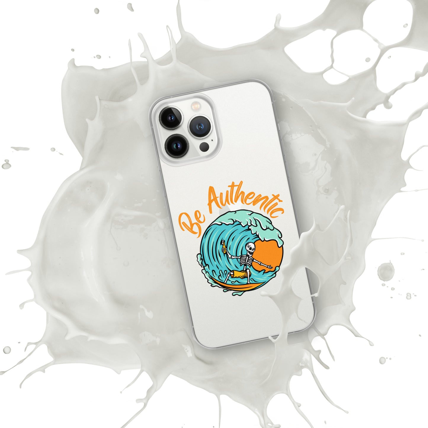 Be Authentic Clear Case for iPhone®