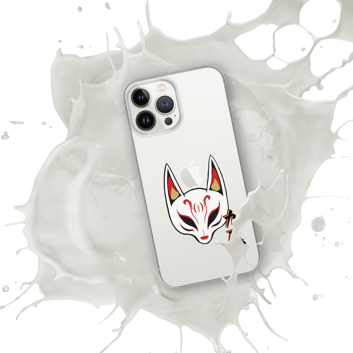 Nine Tails Japanese Anime Clear Case for iPhone®