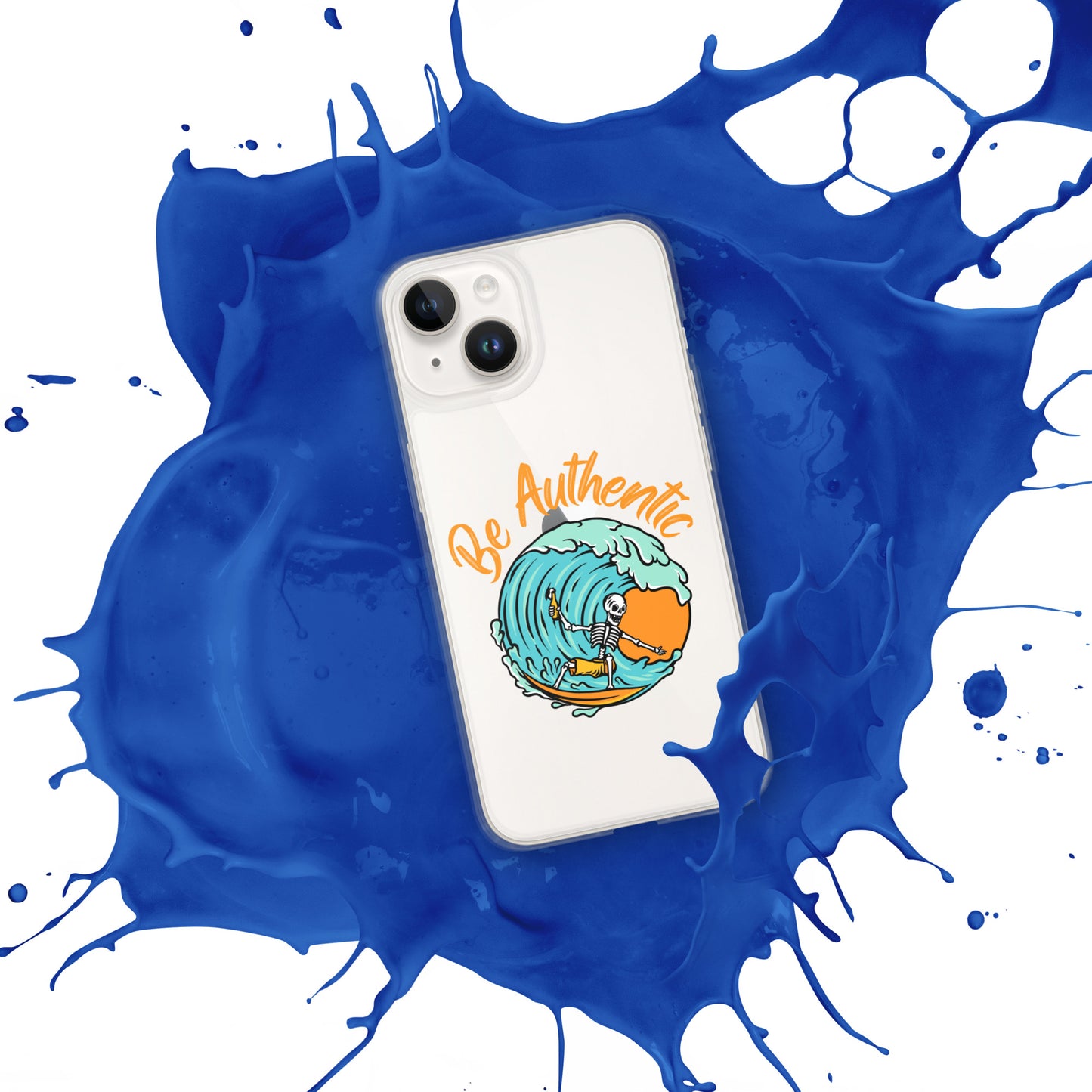 Be Authentic Clear Case for iPhone®
