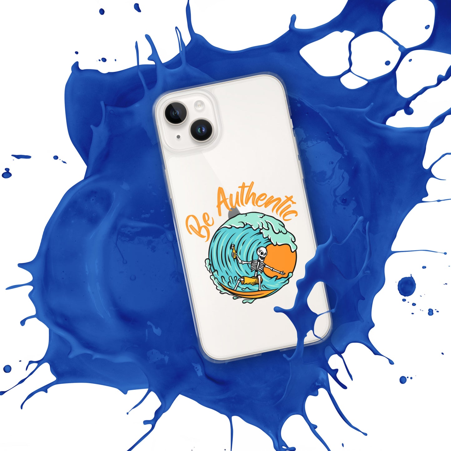 Be Authentic Clear Case for iPhone®