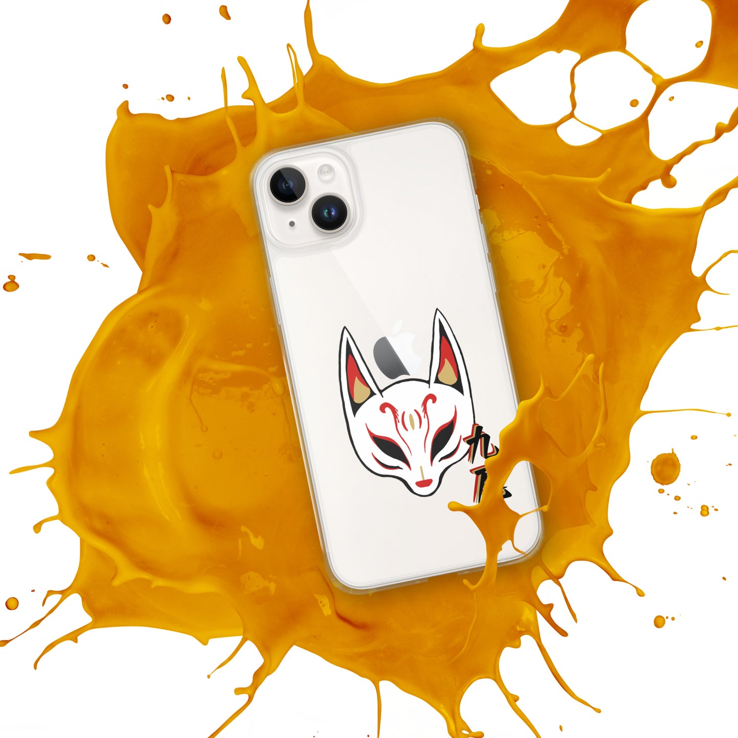 Nine Tails Japanese Anime Clear Case for iPhone®