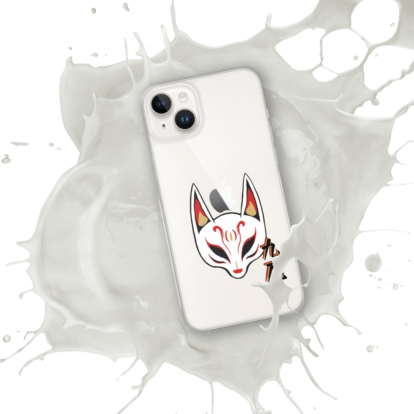 Nine Tails Japanese Anime Clear Case for iPhone®