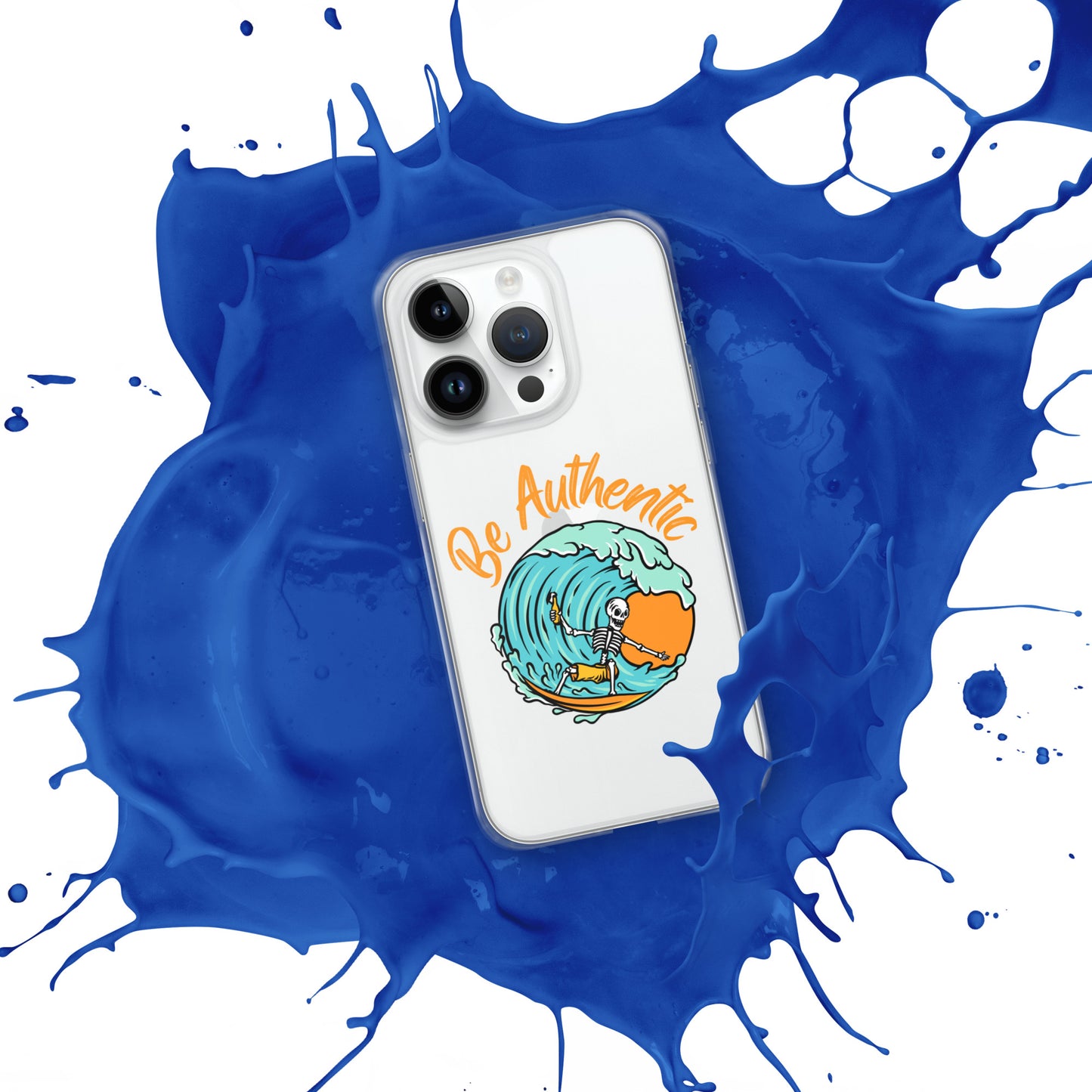 Be Authentic Clear Case for iPhone®