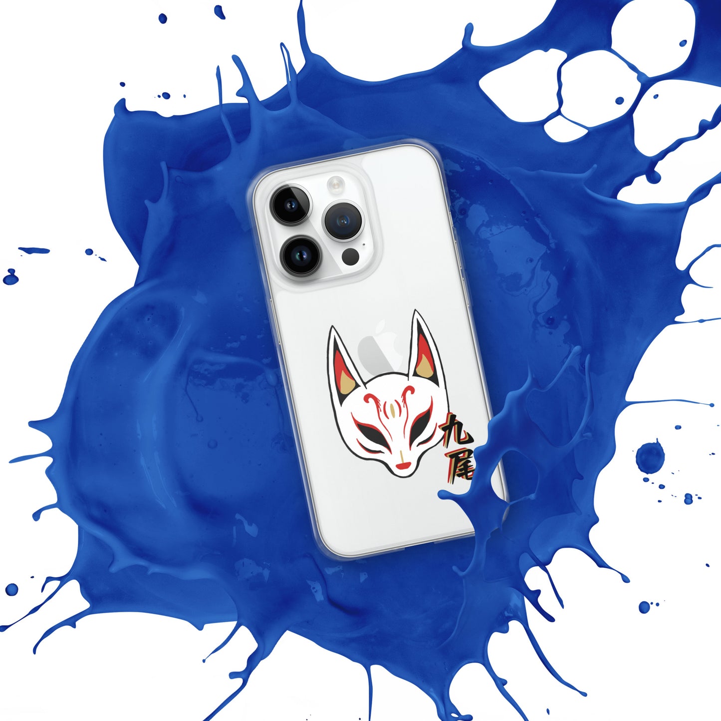 Nine Tails Japanese Anime Clear Case for iPhone®