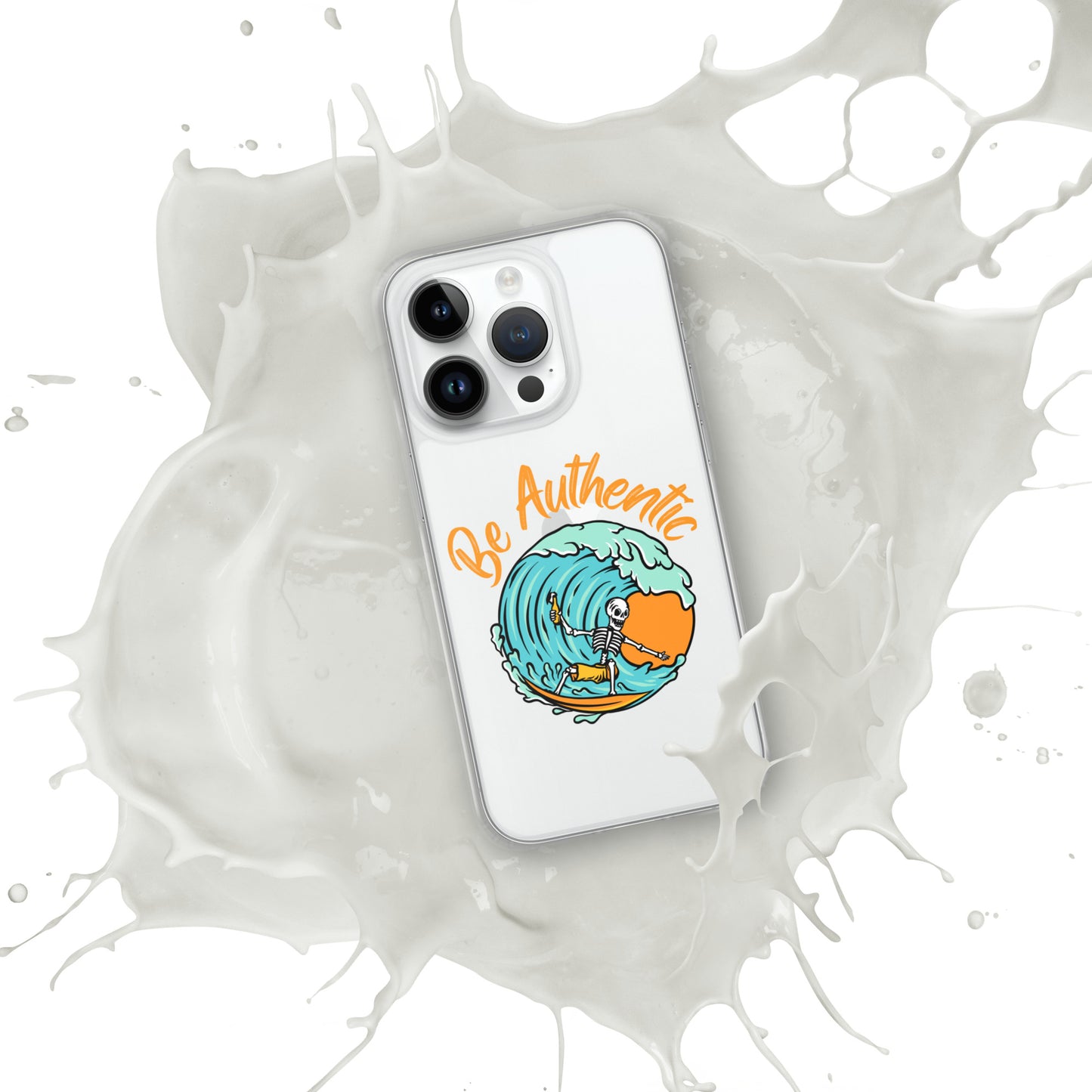 Be Authentic Clear Case for iPhone®