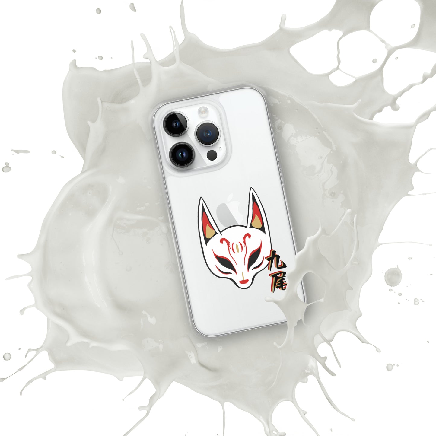 Nine Tails Japanese Anime Clear Case for iPhone®