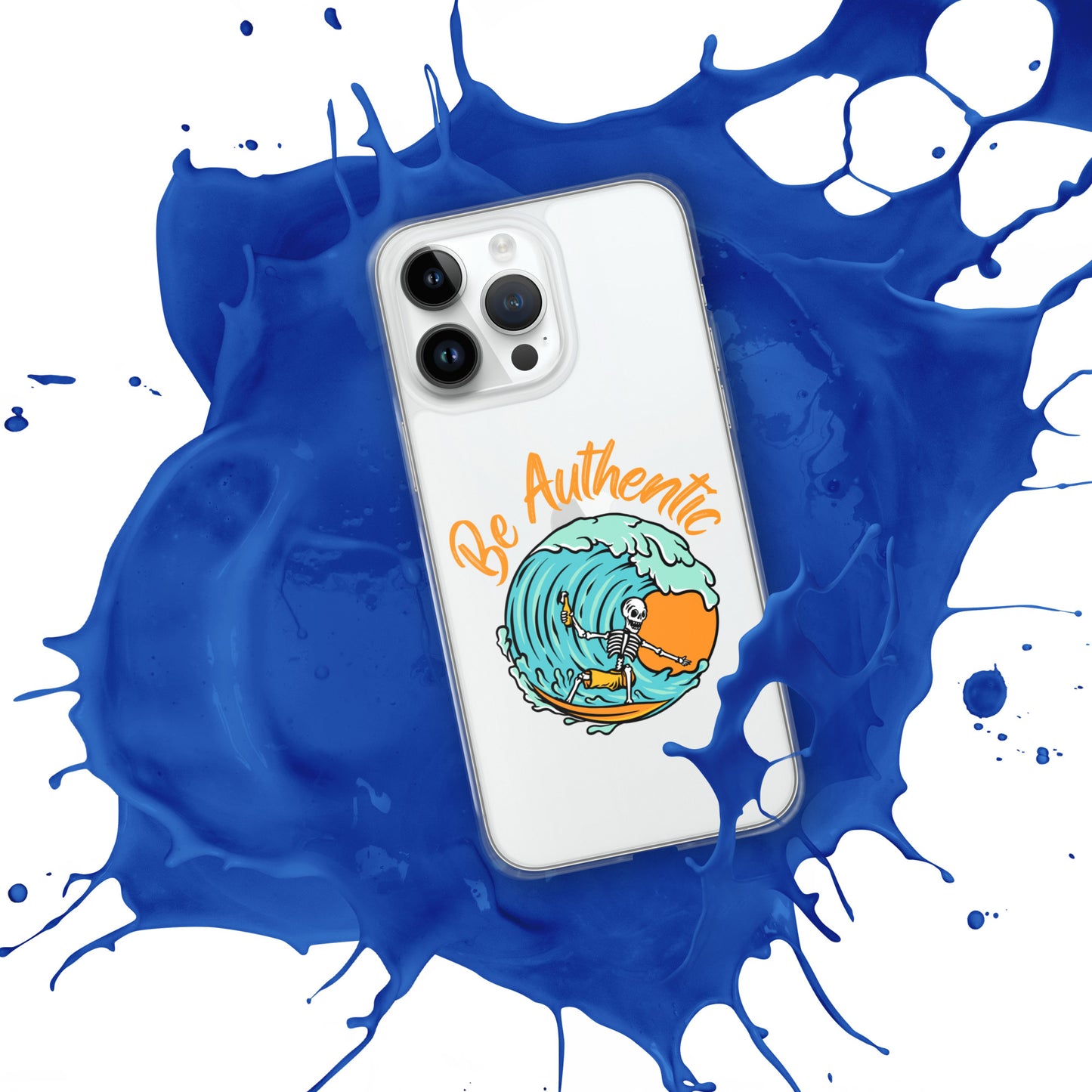 Be Authentic Clear Case for iPhone®