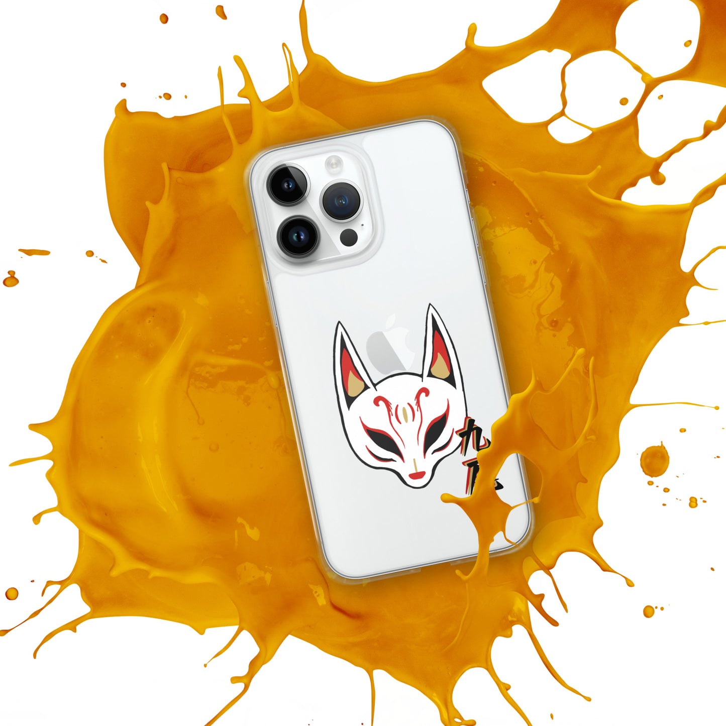 Nine Tails Japanese Anime Clear Case for iPhone®