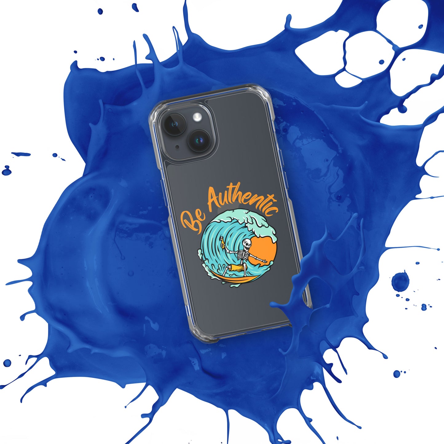 Be Authentic Clear Case for iPhone®