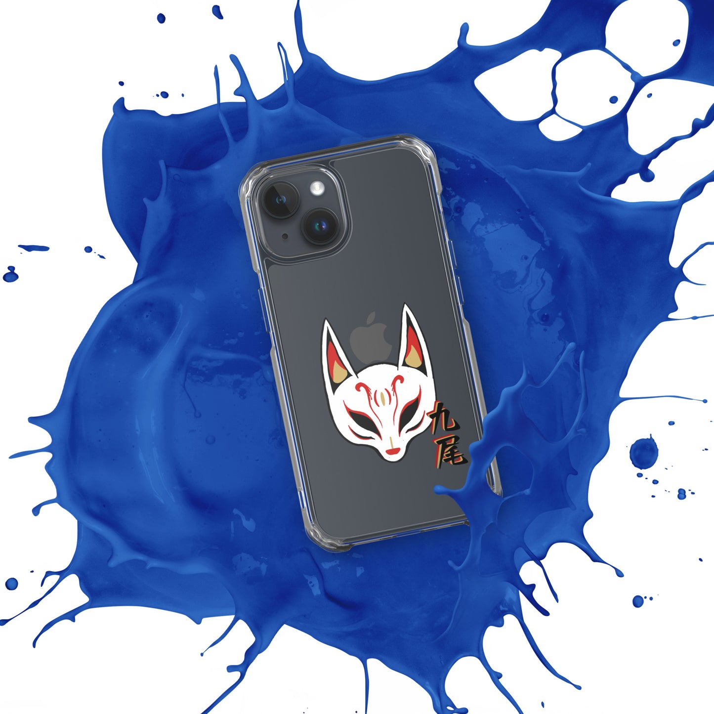 Nine Tails Japanese Anime Clear Case for iPhone®