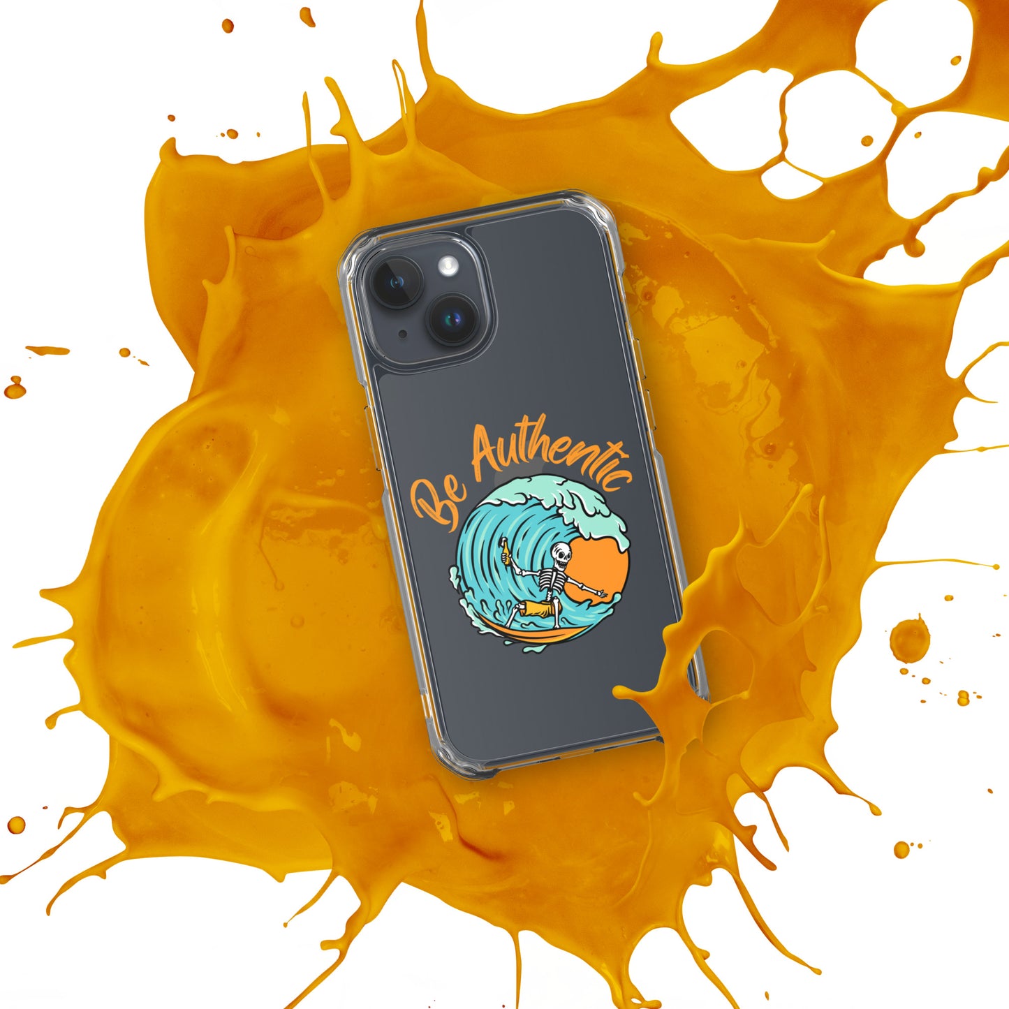 Be Authentic Clear Case for iPhone®