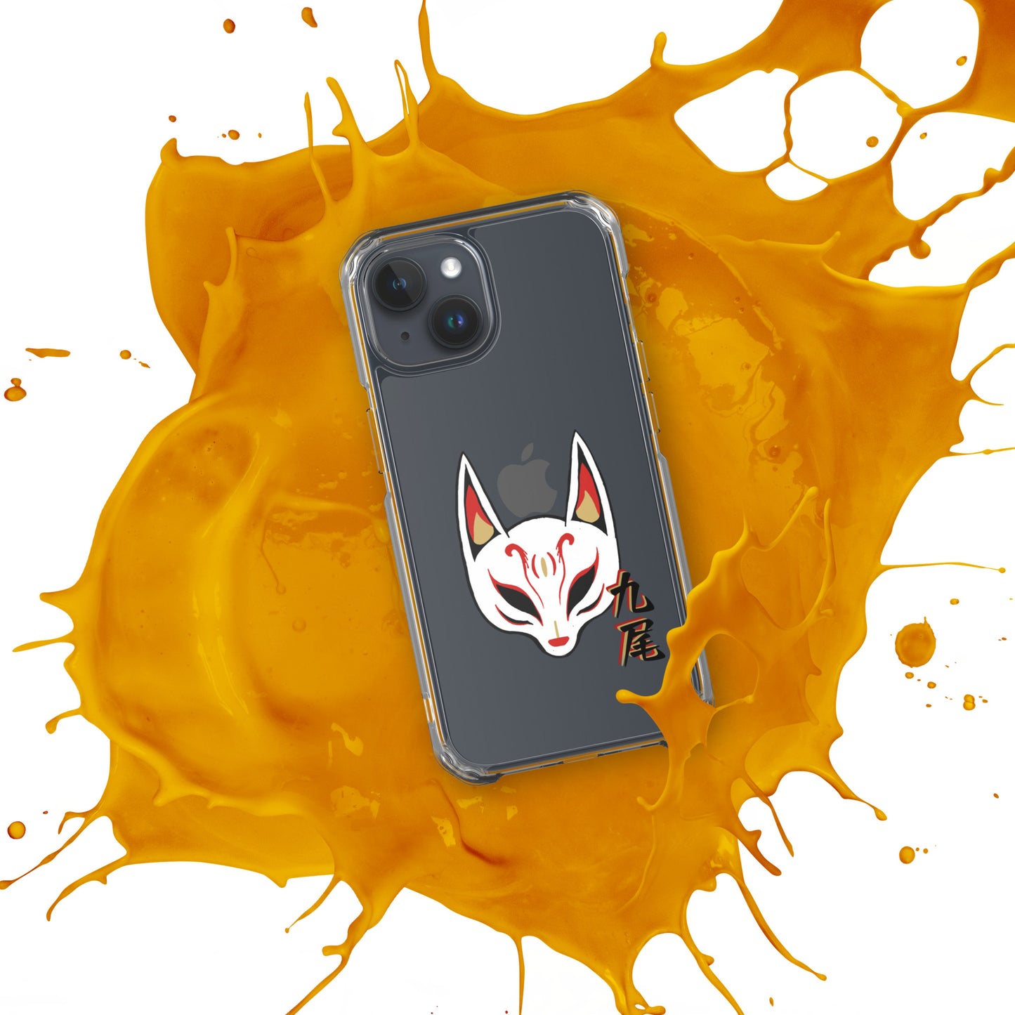 Nine Tails Japanese Anime Clear Case for iPhone®