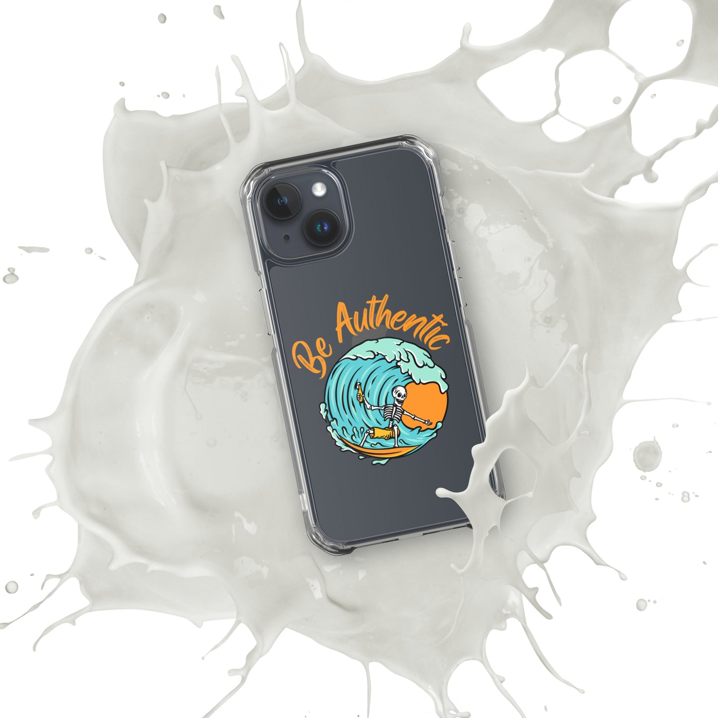 Be Authentic Clear Case for iPhone®