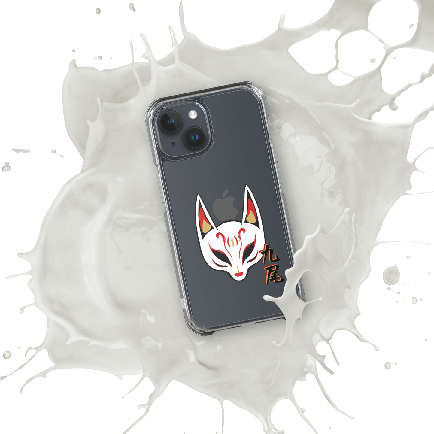 Nine Tails Japanese Anime Clear Case for iPhone®