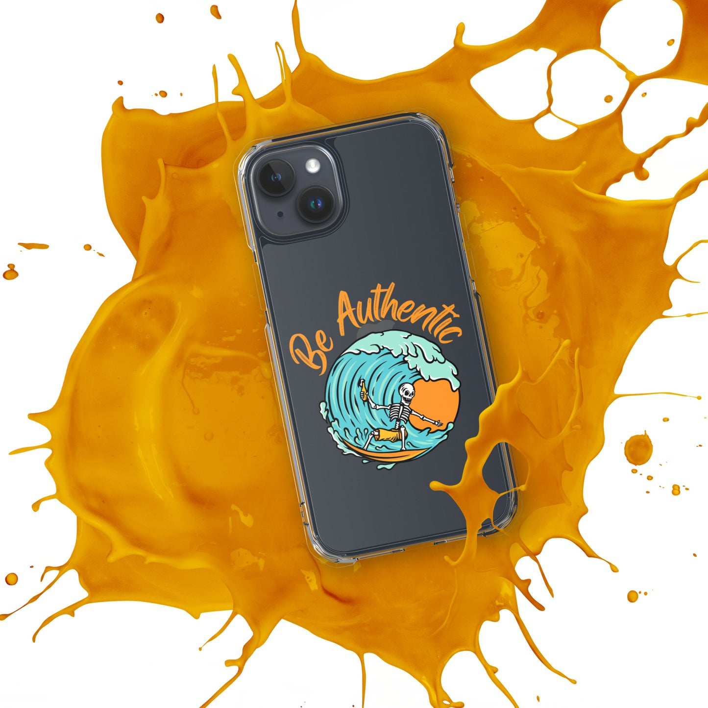 Be Authentic Clear Case for iPhone®