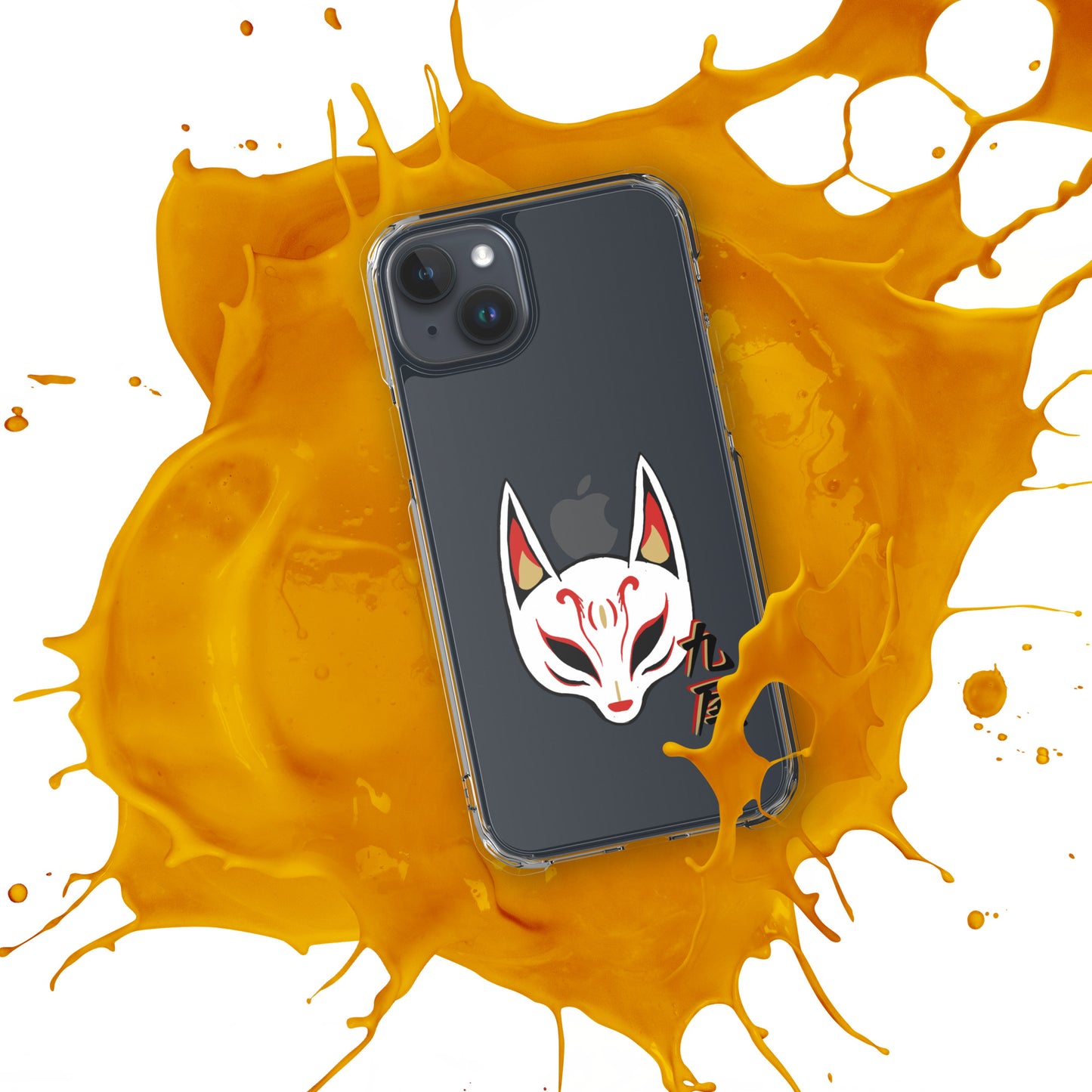 Nine Tails Japanese Anime Clear Case for iPhone®