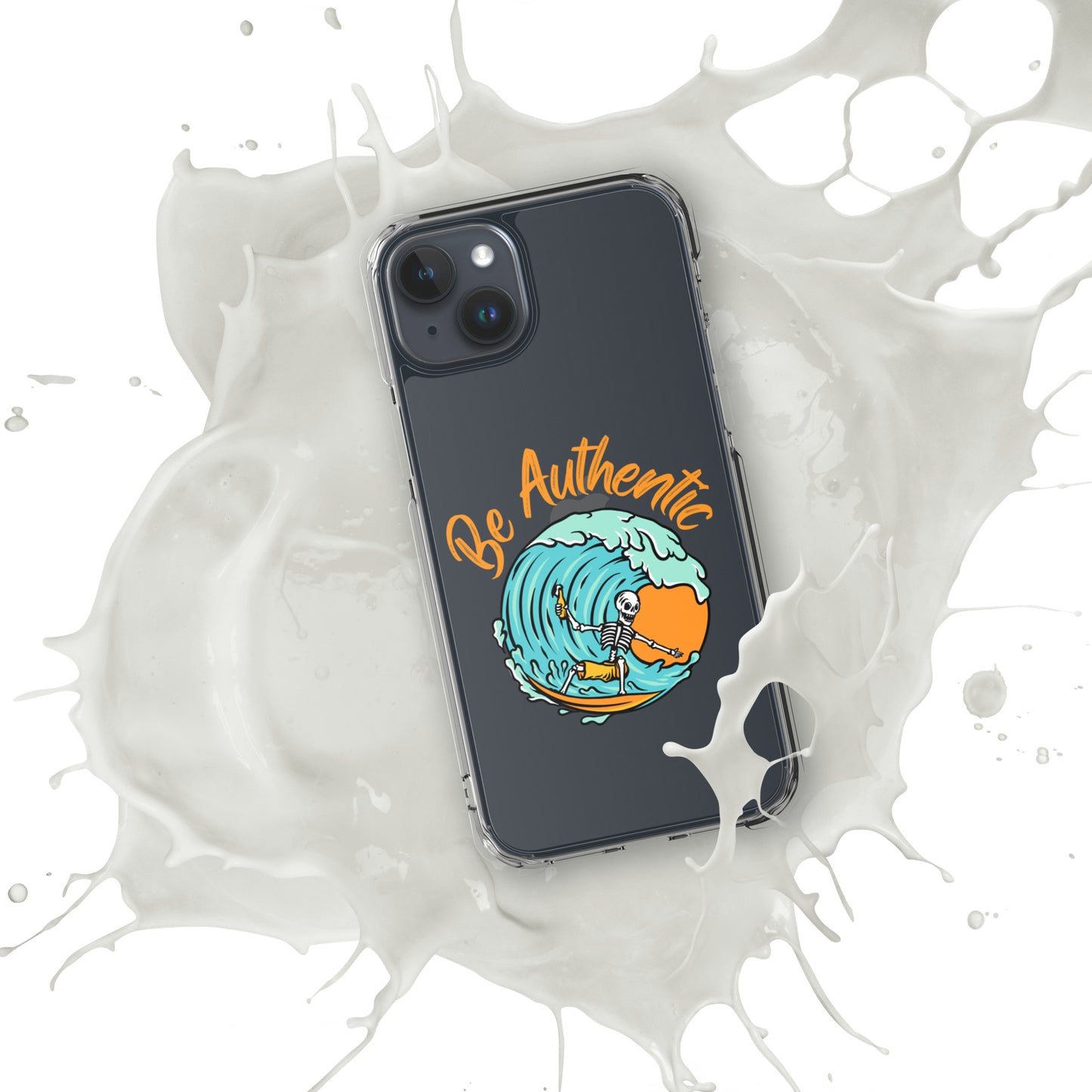 Be Authentic Clear Case for iPhone®