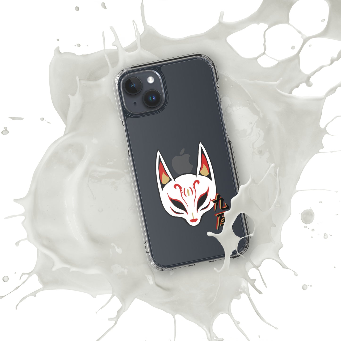 Nine Tails Japanese Anime Clear Case for iPhone®