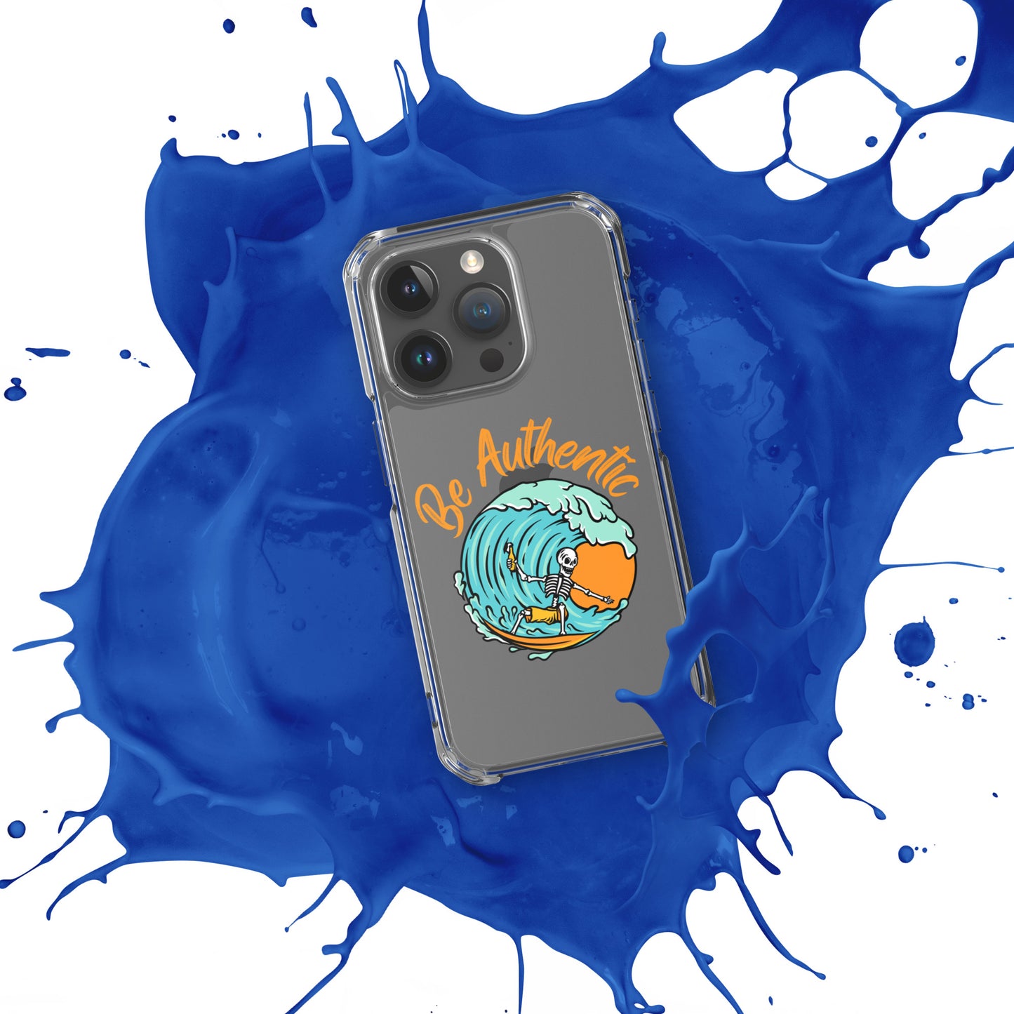 Be Authentic Clear Case for iPhone®