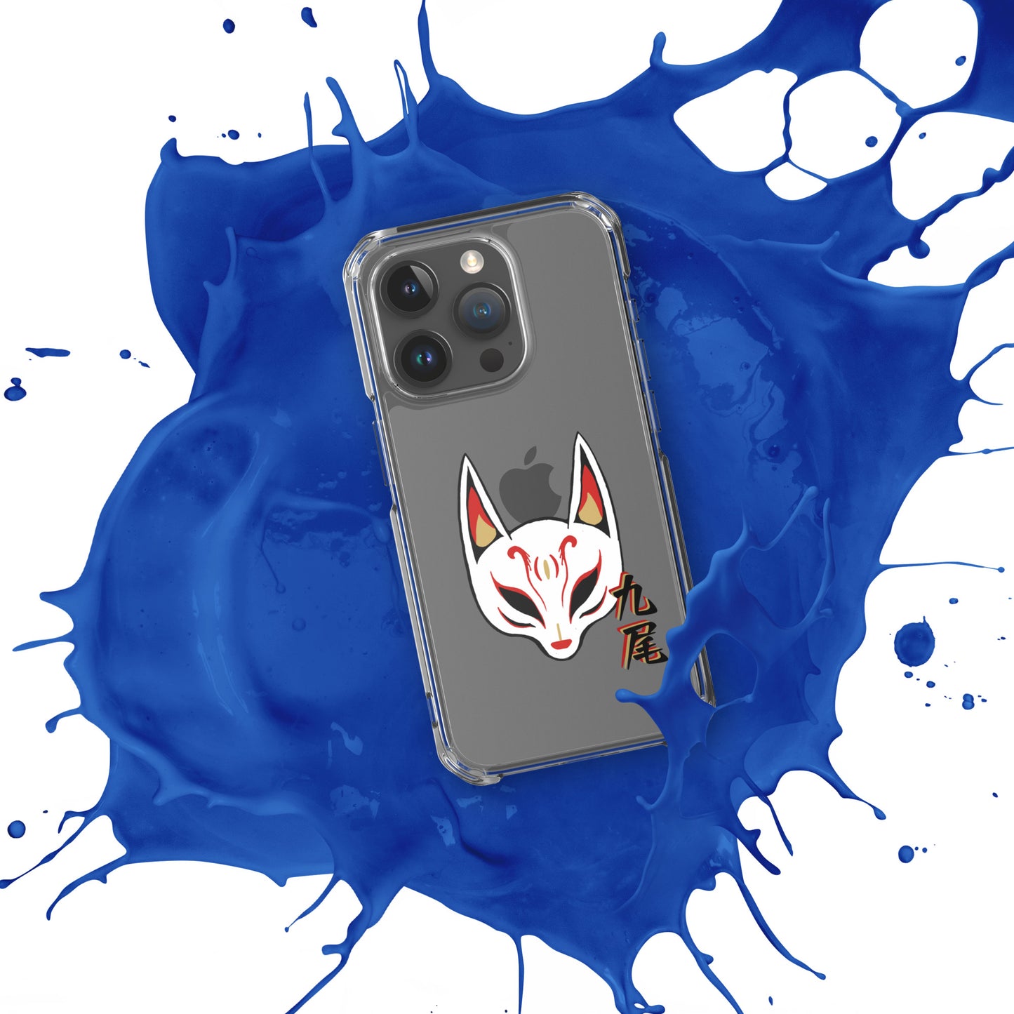 Nine Tails Japanese Anime Clear Case for iPhone®