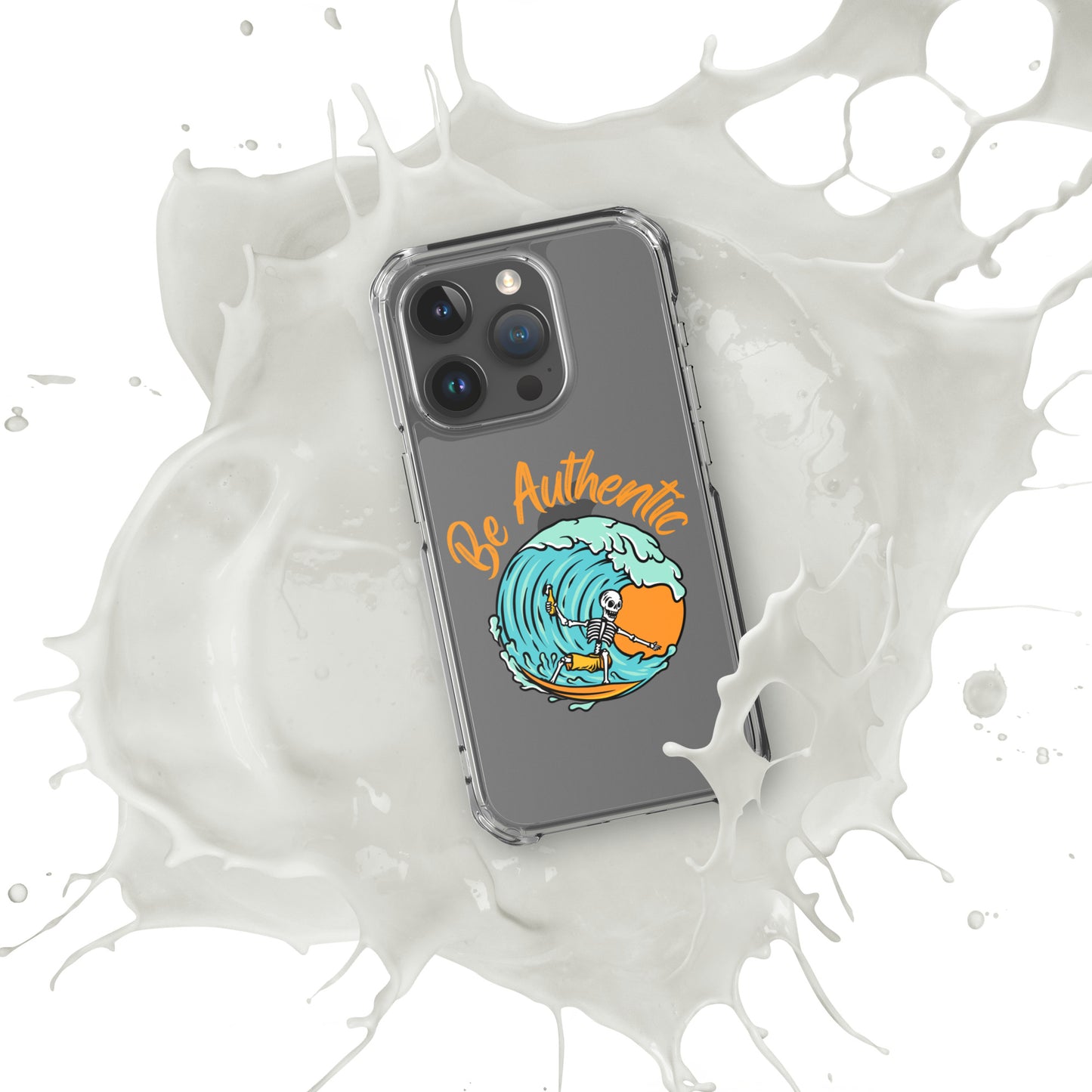 Be Authentic Clear Case for iPhone®