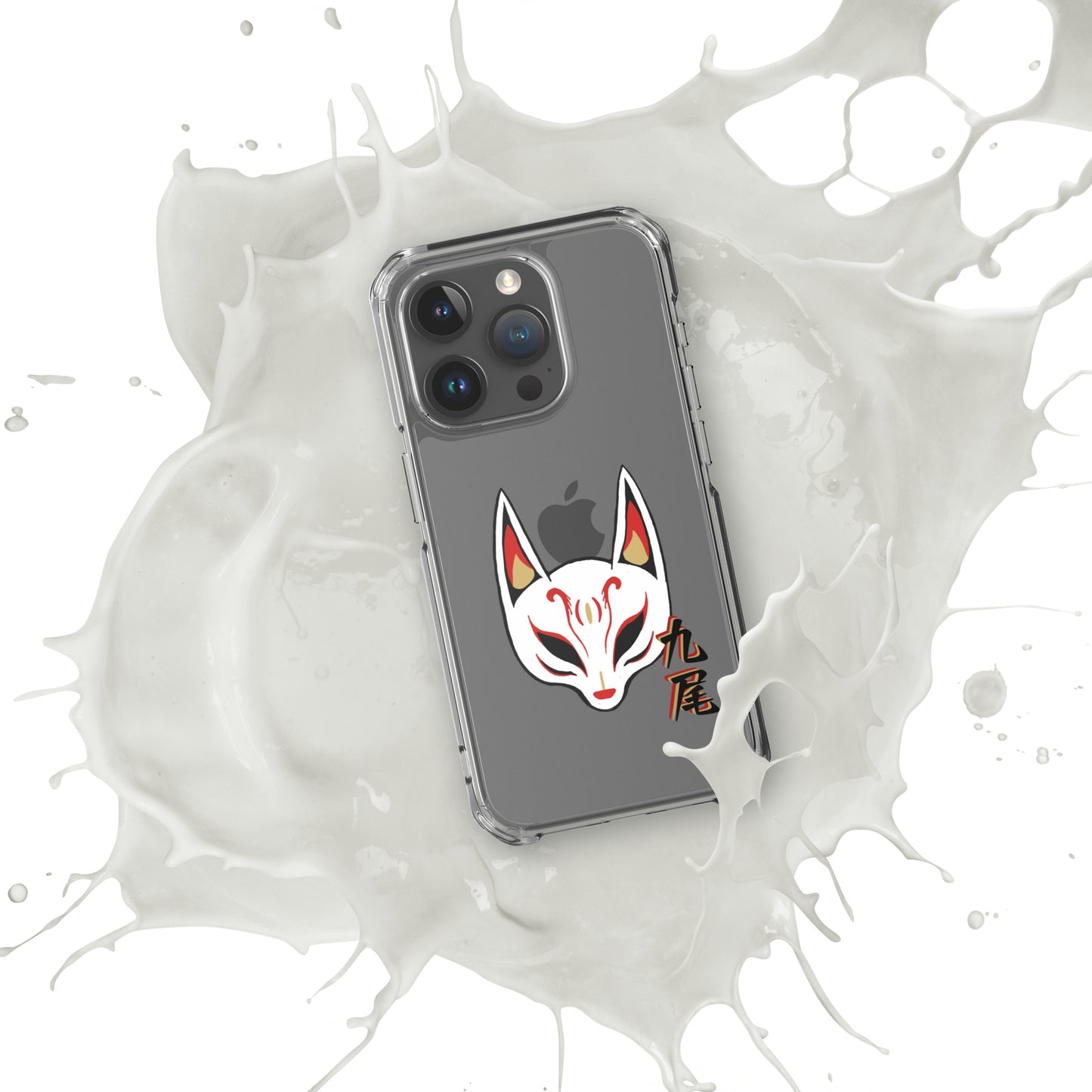 Nine Tails Japanese Anime Clear Case for iPhone®