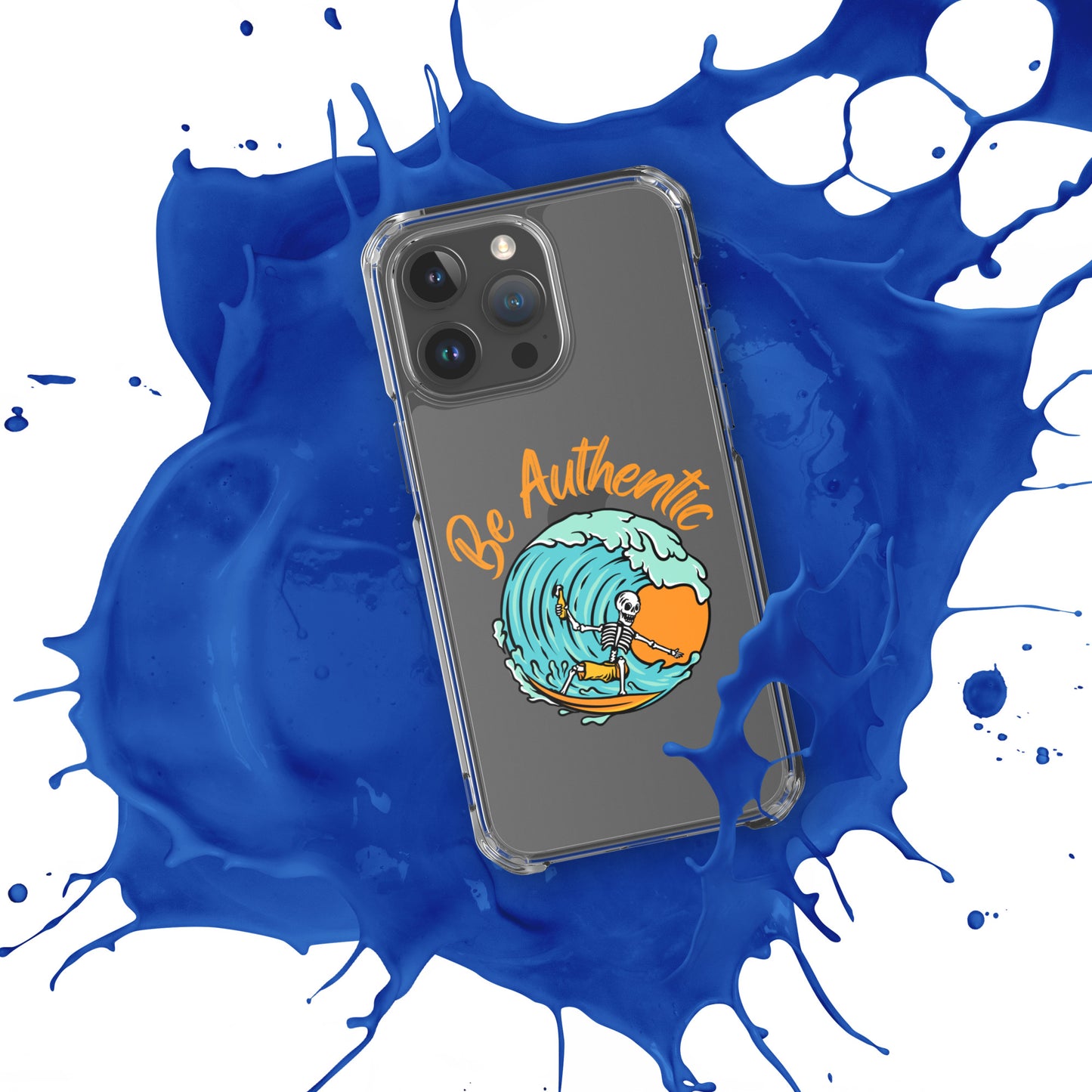 Be Authentic Clear Case for iPhone®