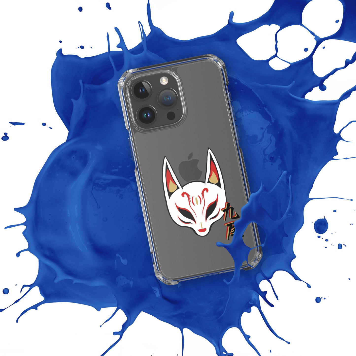 Nine Tails Japanese Anime Clear Case for iPhone®