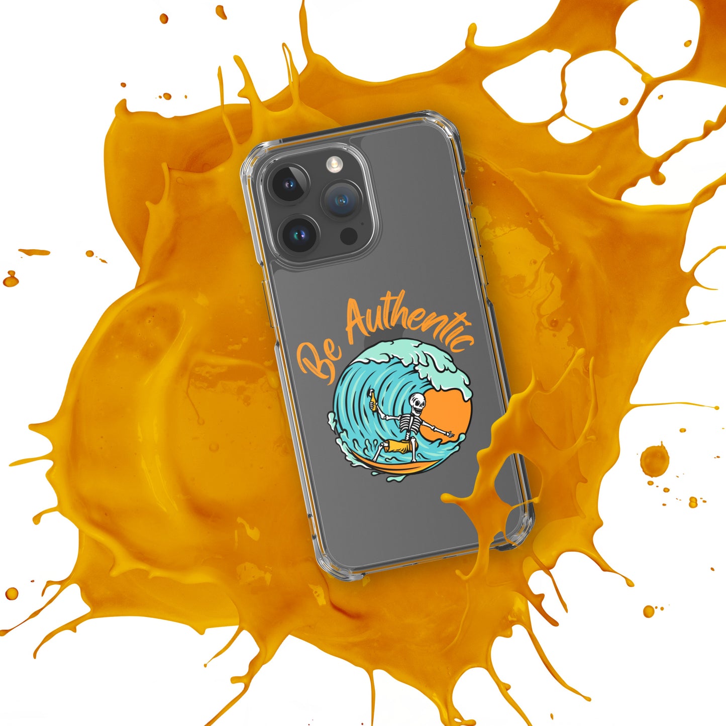 Be Authentic Clear Case for iPhone®