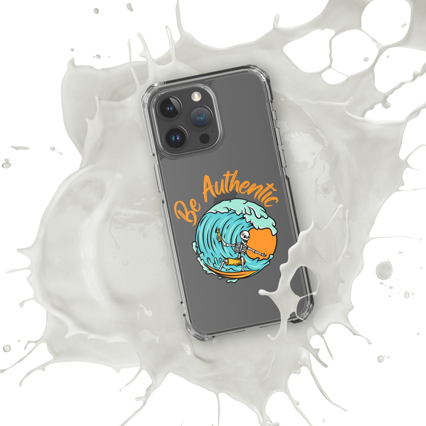 Be Authentic Clear Case for iPhone®