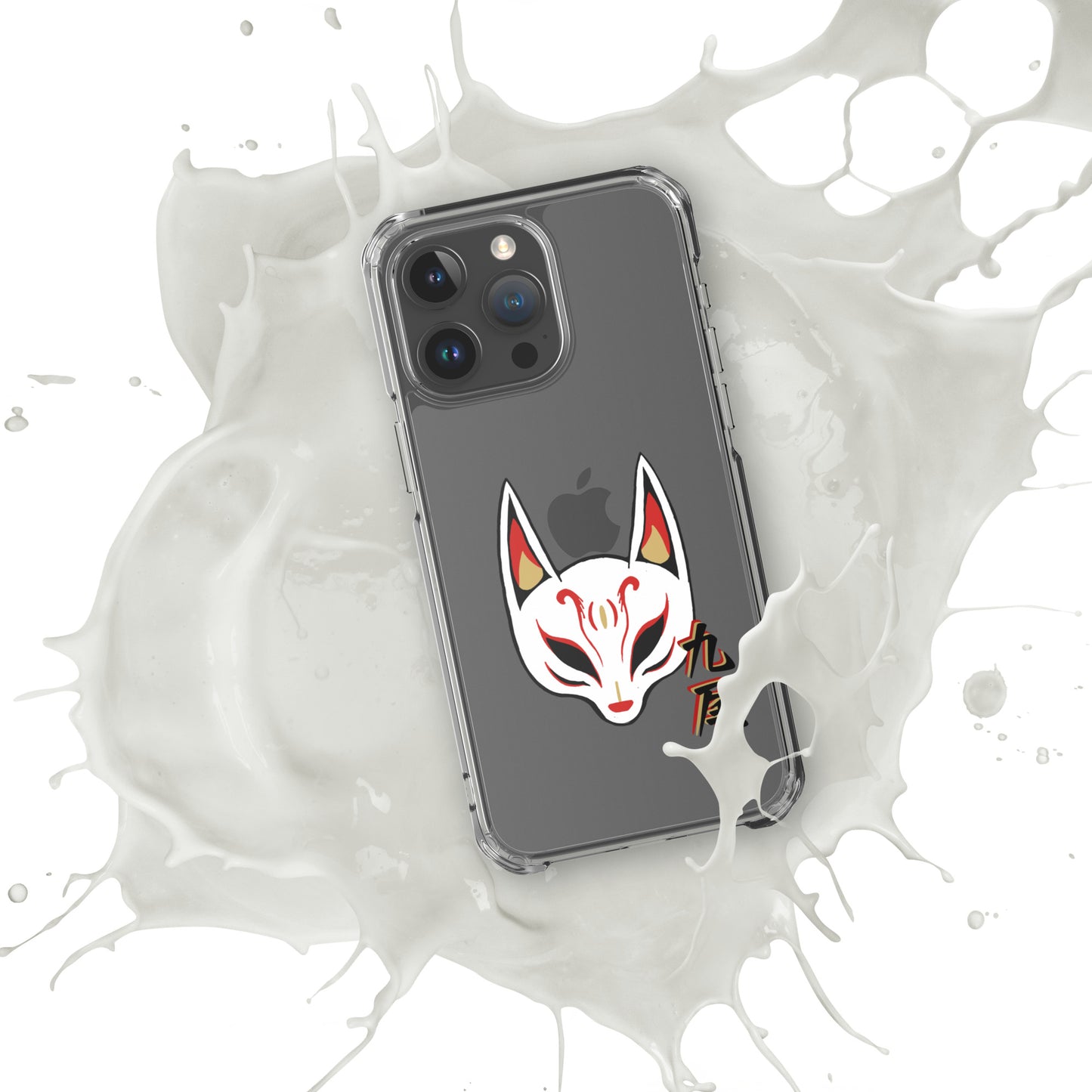 Nine Tails Japanese Anime Clear Case for iPhone®
