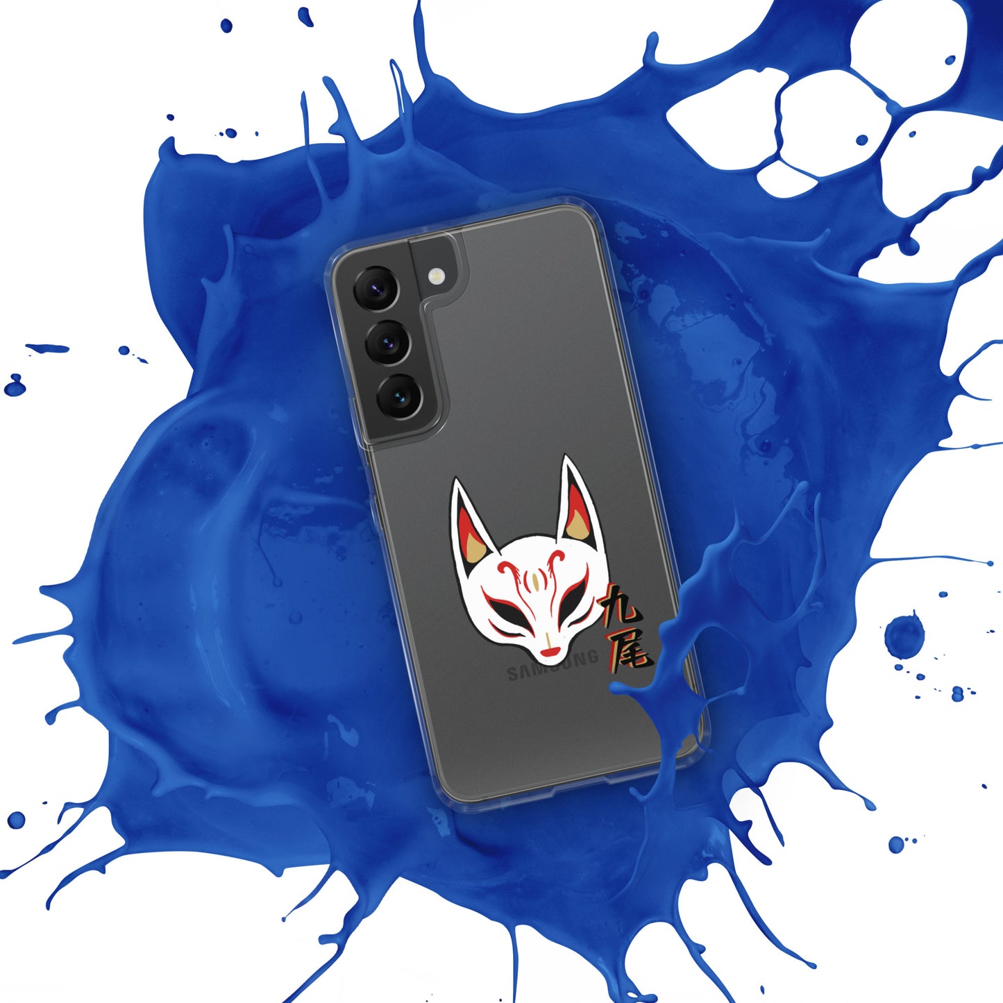 Nine Tails Japanese Anime Clear Case for Samsung®