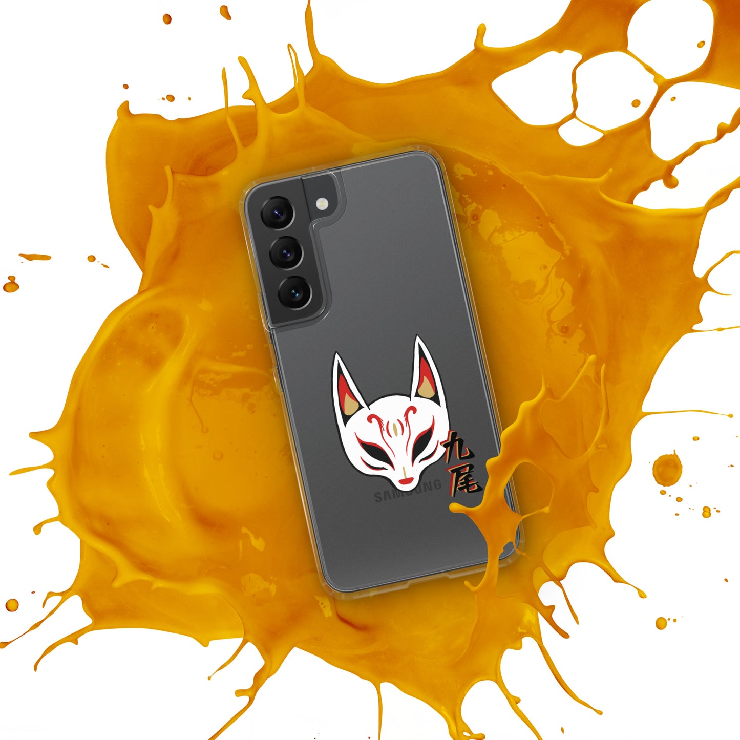 Nine Tails Japanese Anime Clear Case for Samsung®