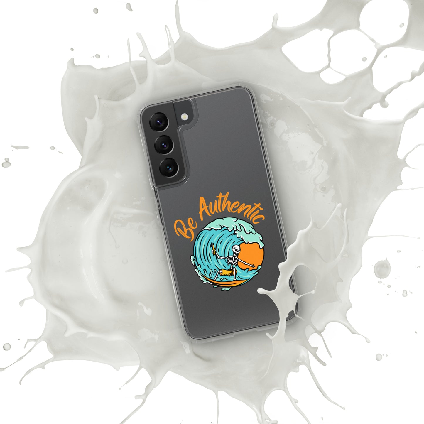 Be Authentic Clear Case for Samsung®