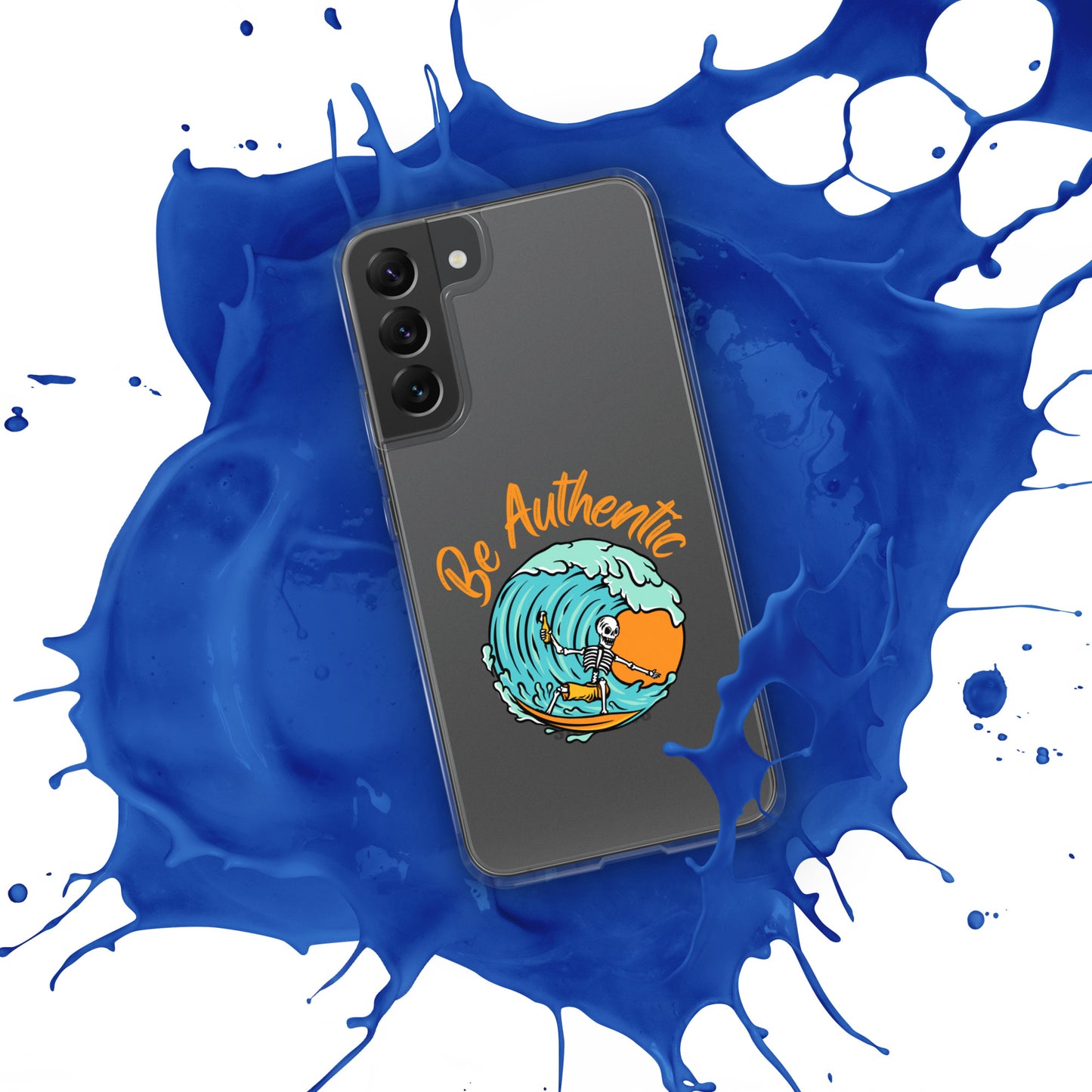 Be Authentic Clear Case for Samsung®