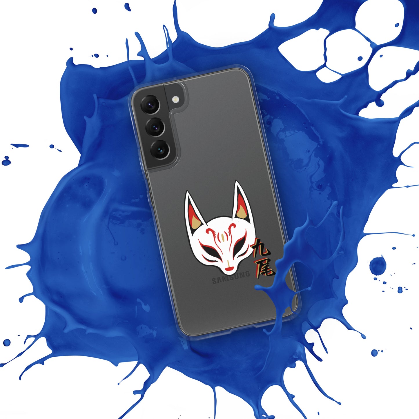 Nine Tails Japanese Anime Clear Case for Samsung®