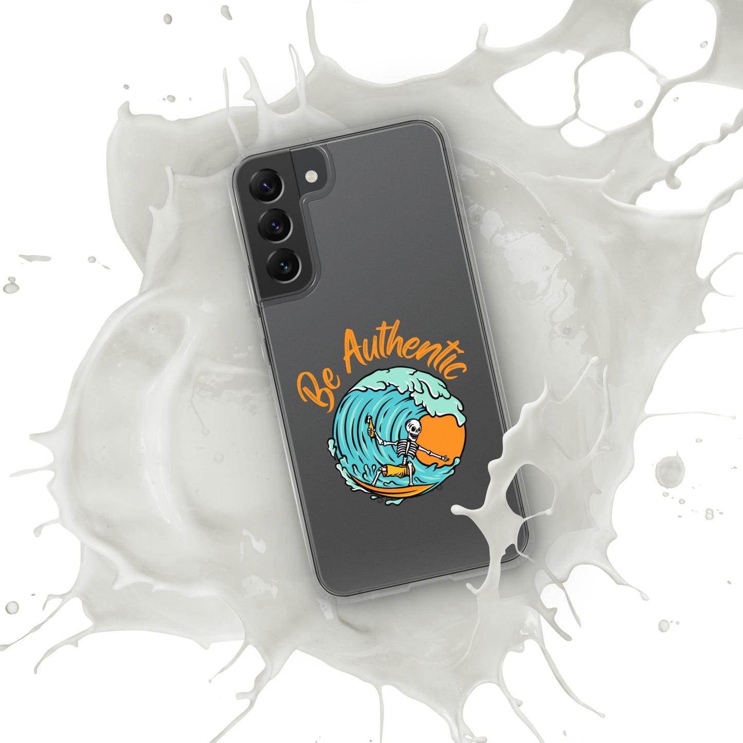 Be Authentic Clear Case for Samsung®
